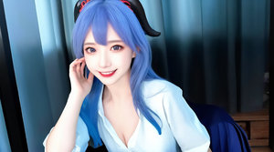 丈夫刚去上班妻子